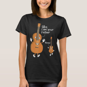 Uke Ik Ben Uw Vader Ukulele Gitaar Instrument UK T-shirt