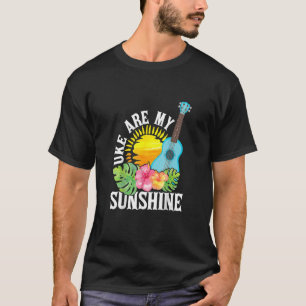 Uke is mijn zonneschijn voor Ukulele Player Ukulel T-shirt