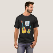 Uke Je Suis Ton Père Funny Ukelele Guitare T-Shirt (Devant entier)