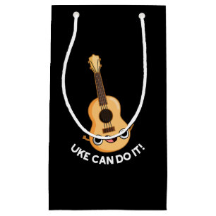 Uke kan het grappig positief doen, Ukelele Pun Dar Klein Cadeauzakje