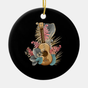 Uke Ukulele Guitar - Muzikant gitarist Ukulele Keramisch Ornament