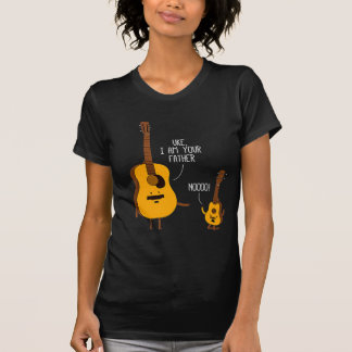 Uke Ukulele Ik ben je vader papa Gift T-shirt