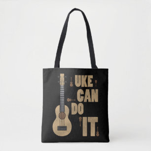 Ukelele Pun Uke kan het grappige Hawaiiaanse spele Draagtas