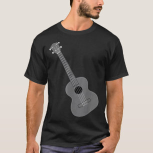 Ukelele Uke Guitar Player Musician Mannen Vrouwen T-shirt