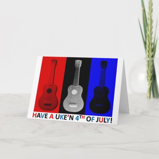 Ukelele vierde van Juli Kaart (Voorkant)
