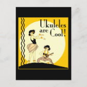 Ukes est Cool ! Carte postale (Devant)