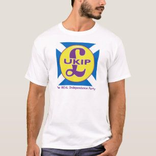 UKIP Schotland De werkelijke onafhankelijkheidspar T-shirt