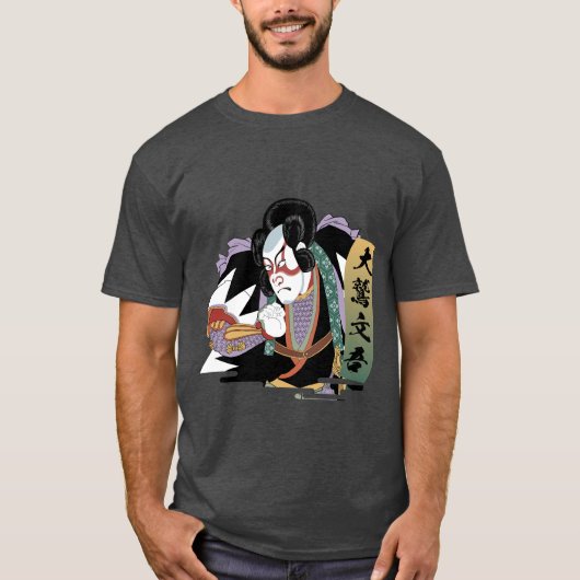 Ukiyo-e Art of Kabuki T-shirt (Voorkant)