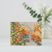 Ukiyo-e Autumn Briefkaart (Staand voorkant)