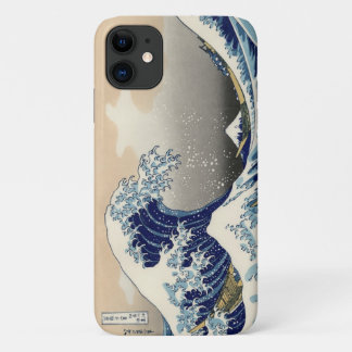 UKIYO-E ~HOKUSAI  葛飾北斎    「富嶽三十六景 神奈川沖浪裏」 iPhone 11 HOESJE