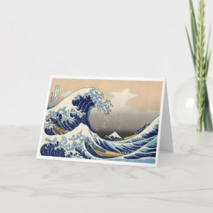 Ukiyo-e - Hokusai's Tsunami Kaart