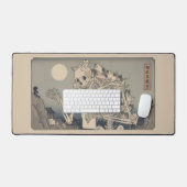 Ukiyo-e Inspired mouse pad– Dramatic JAPAN (Clavier et souris)