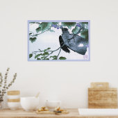 Ukiyo-e japonais Impression d'un raisin mangeant d (Cuisine)