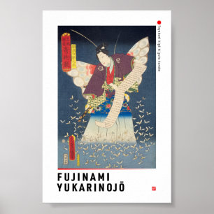 ukiyoe - Fujinami Yukari no jō - Japanse goochelaa Poster
