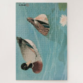 Ukiyoe [Goyo] Ducks Legpuzzel (Verticaal)