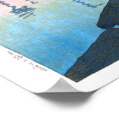 ukiyoe - hasui - C02 - Kiba te Dusk - Poster (Hoek)