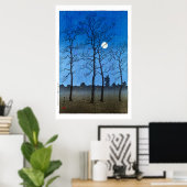 ukiyoe - hasui - C05 - Fields of Toyam - Poster (Thuiskantoor)