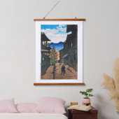 ukiyoe [hasui] C13 Herfst in de Arayu Spa Hangend Wandkleed (Slaapkamer)