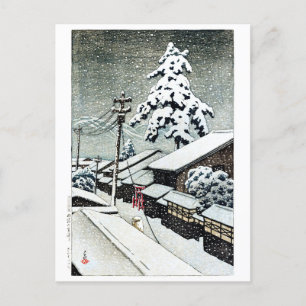 ukiyoe [hasui] C30 Miyazu in de provincie Tango Briefkaart