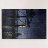 ukiyoe hasui n13 Shin Ohashi Bridge Legpuzzel (Horizontaal)