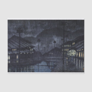 ukiyoe hasui n18 Kinosaki, Tajima Tissuepapier