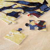 ukiyoe hasui n24 ezame op de Kiso Legpuzzel (Zijkant)