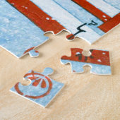 ukiyoe - hasui - No.24 Yakumo Bridge the Nagata .. Legpuzzel (Zijkant)