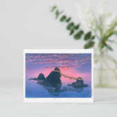 ukiyoe - hasui - No.25 De paren van ... Briefkaart (Staand voorkant)