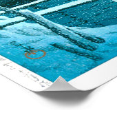 ukiyoe - hasui - No.27 Snow at Mukōjima - Poster (Hoek)