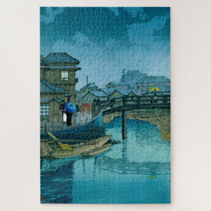 ukiyoe - hasui - No.39 Shinagawa - Legpuzzel