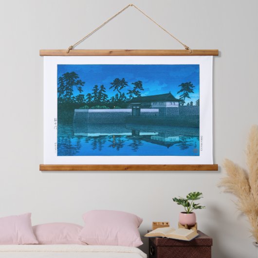 ukiyoe - hasui - No.5 Sakurada Gate - Hangend Wandkleed (Slaapkamer)