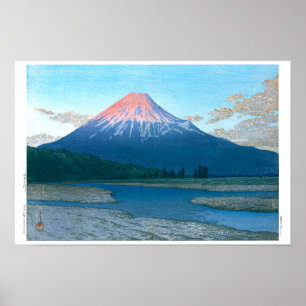 ukiyoe - hasui - Nr.30 De Fuji-rivier - Poster