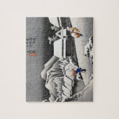 ukiyoe Hiroshige No.15-2 Kambara Legpuzzel (Verticaal)