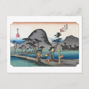 ukiyoe Hiroshige nr.07 Hiratsuka Briefkaart