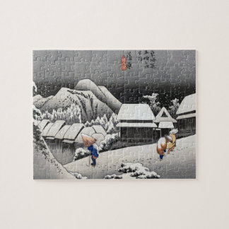 ukiyoe Hiroshige nr.15-2 Kambara Legpuzzel