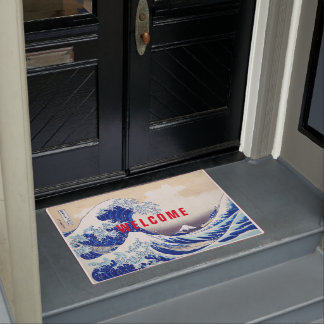 ukiyoe - Hokusai : No.21 Great Wave - Deurmat