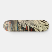 ukiyoe japan skateboard skull (Horz)