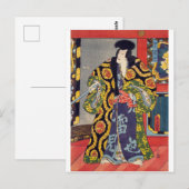 ukiyoe - Jiraiya - No.12 Toyokuni - Briefkaart (Voorkant / Achterkant)
