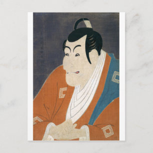 ukiyoe - syaraku - No.1 Ōtani Oniji - Briefkaart