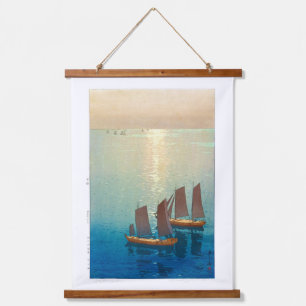 ukiyoe - Yoshida - 01 - Zee van Glittering Hangend Wandkleed