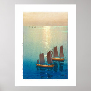 ukiyoe - Yoshida - 01 - Zee van Glittering Poster