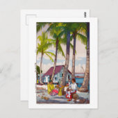 ukiyoe - Yoshida - 06 - Singapore - Briefkaart (Voorkant / Achterkant)