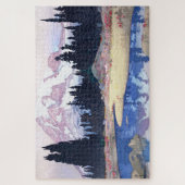 ukiyoe - Yoshida - 07 - Mount Rainier - Legpuzzel (Verticaal)