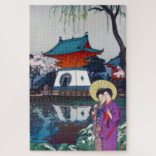 ukiyoe - Yoshida - 13 - Shinobazu Pond - Legpuzzel