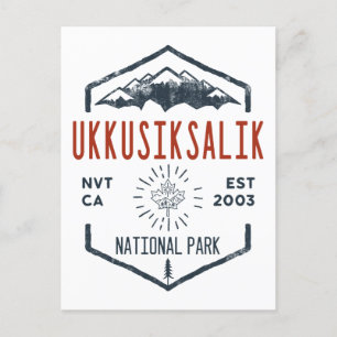Ukkusiksalik National Park Canada  Briefkaart