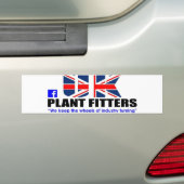 UKPF-bumpersticker Bumpersticker (Op auto)