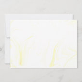 Ukraine Aquarelle Répétition Dîner Invitation (Dos)