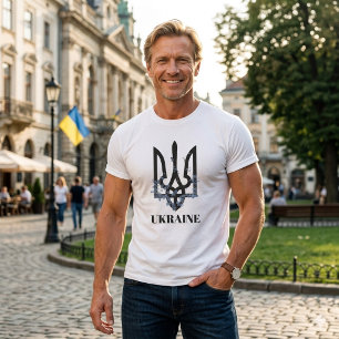 UKRAINE. Blason. T-Shirt Tri-Matière