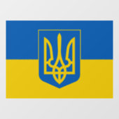 Ukraine Clair, Panneau de fenêtre, Tryzub, Drapeau (Feuille)