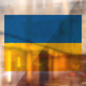 Ukraine Clin, Panneau de fenêtre, Drapeau ukrainie (Feuille 2)